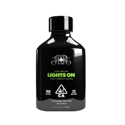 Heavy Hitters “Lights On” Elixir Beverage – Kiwi Melon 100mg - Chyll.com