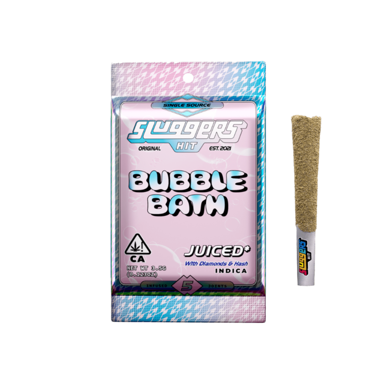 Sluggers 5 Pack Infused Joints – Bubble Bath 3.5g - Chyll.com