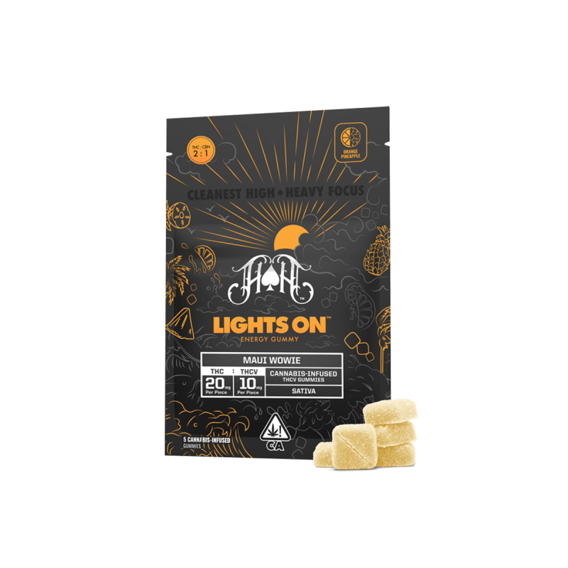 Heavy Hitters 5 Pack Gummies - Maui Wowie 100mg THC/50mgTHCV
