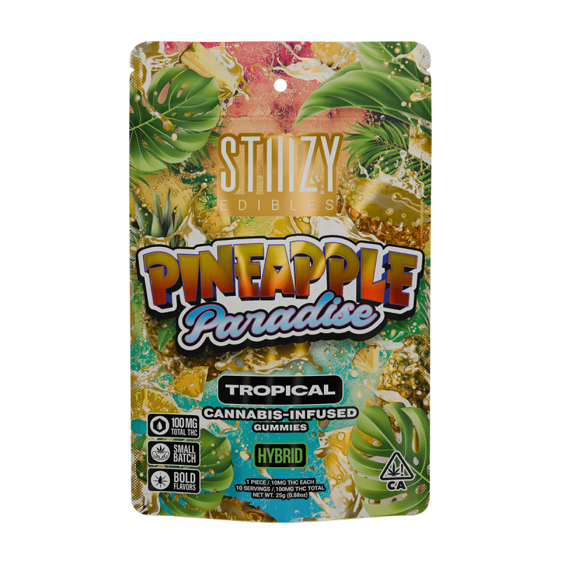 Stiiizy Gummies - Tropical Pineapple Paradise 100mg