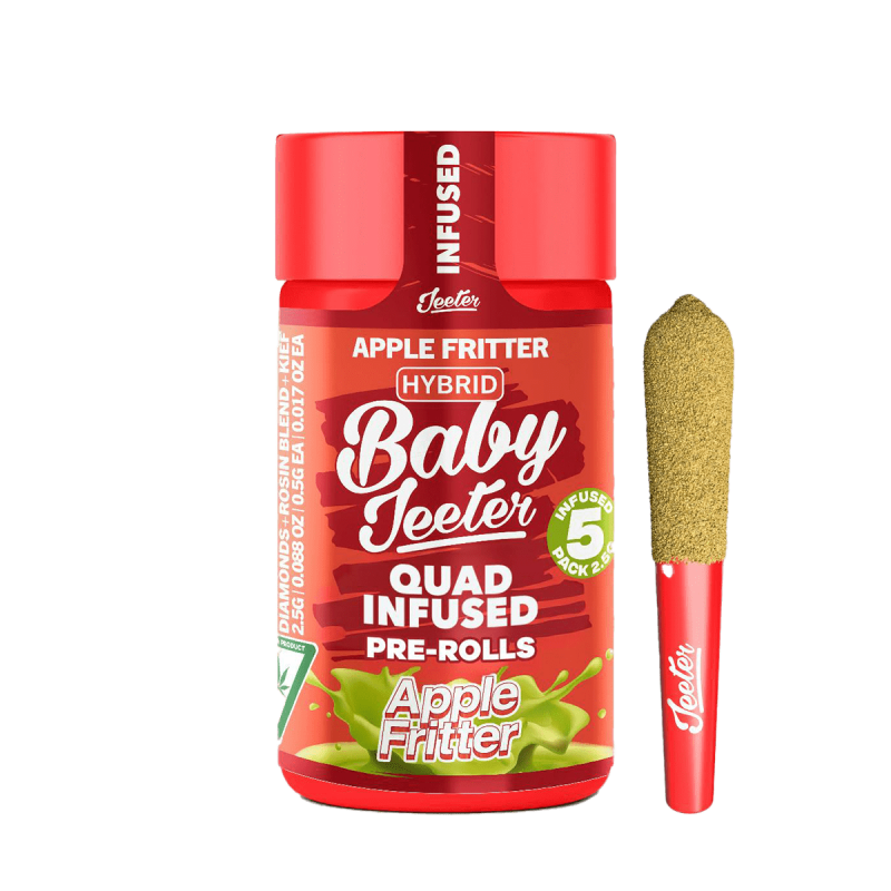 Baby Jeeter Infused 5 Pack - Apple Fritter 2.5g
