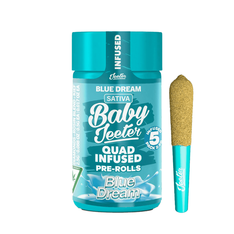 Baby Jeeter Infused 5 Pack - Blue Dream 2.5g